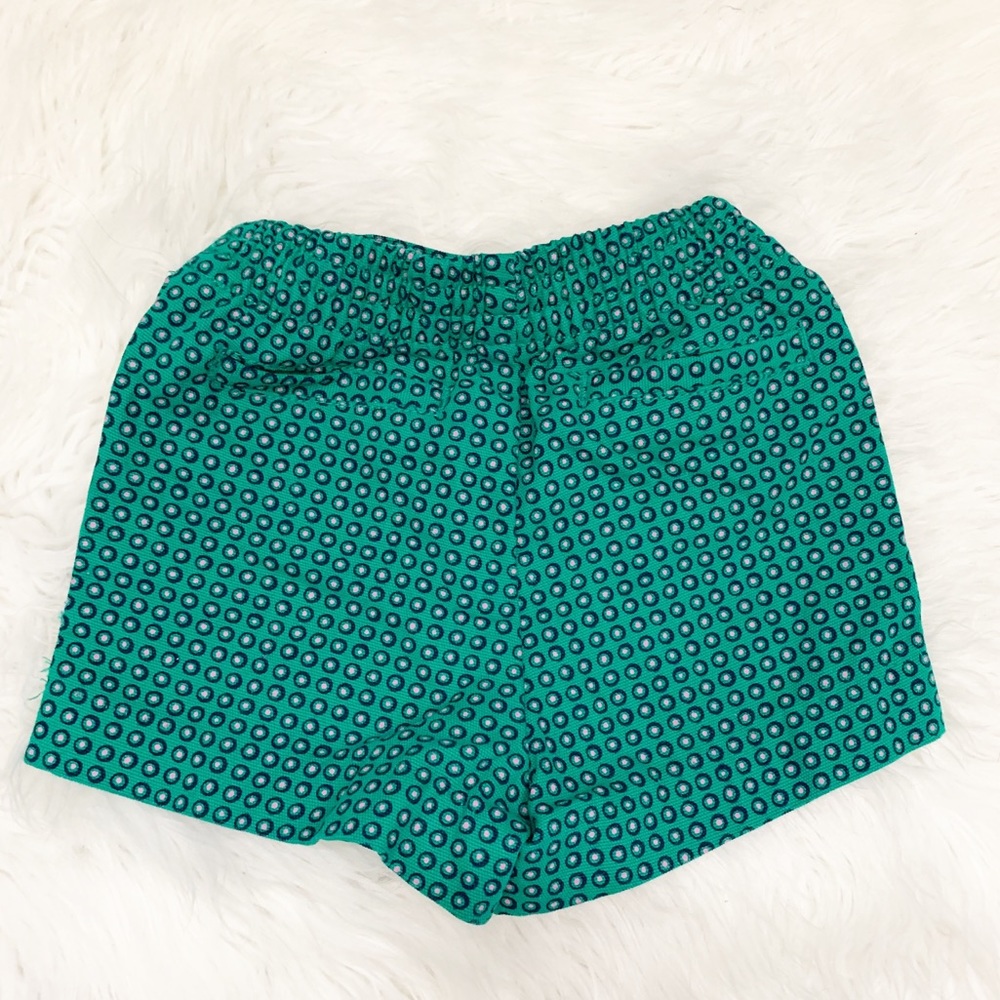 🍩Janie and Jack Girls Dot Short Green Size 3-6 M - Picture 3 of 6